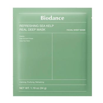 Biodance Cosmética Facial Refreshing Sea Kelp Real Deep Mask Mascarilla Refrescante - Hidratante