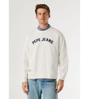 pepe jeans para hombre pm5800146 sudadera gio blanco roto s casual algodon