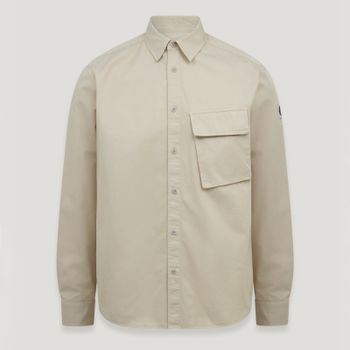 Belstaff Scale Cotton-Twill Shirt - S