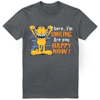 Garfield Camiseta Smiling para hombre