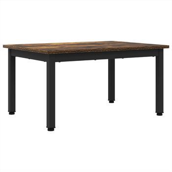 Mesa De Centro 70x50x36 Cm Metal - Gris