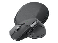 raton inalambrico - logitech mx master 4  funda bluetooth botones personalizables 8000ppp pc-mac multidispositivo carga rapida negro