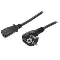 startechcom cable de 2m de alimentacian para ordenador 18awg eu schuko a c13 10a 250v negro cable de repuesto cable de corriente para pc cable para monitor ul cable para europa