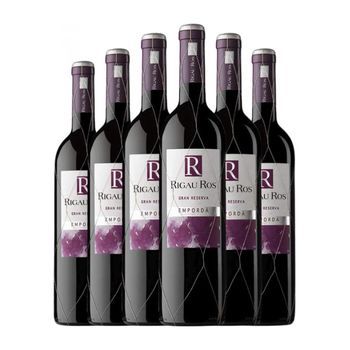 Oliveda Vino Tinto Rigau Ros Negre Empordà Gran Reserva 75 Cl 13% Vol. (pack De 6 Unidades)