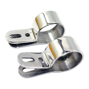 Abrazadera tubo de escape Moto Guzzi V 7 850 GT par inox