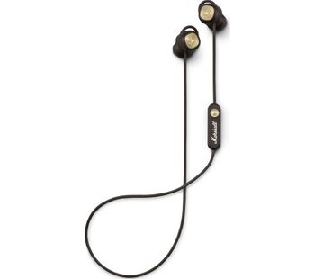 Marshall Minor II Wireless Bluetooth Headphones - Brown, Brown
