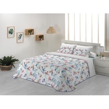 Colcha Bouti Modelo Bora Jvr 250x270 Para Cama 150 Cm.