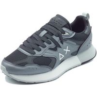 sun68 zapatos z36119 jaky silver mesh para hombre