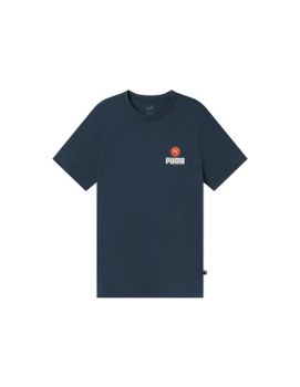 Camiseta Puma Bppo-000745 Blank Hombre Azul Oscuro