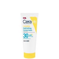 cerave invisible hydrating sunscreen spf 30 for body face  all skin types with 3 essential ceramides 75 ml