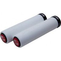 sram punos locking grip foam 129 mm blanco-negro