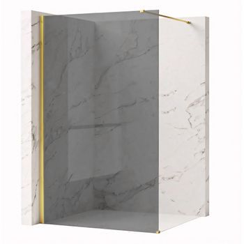 Pared De La Ducha Rea Flexi Grey Gold 80