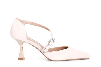 escote de ante con cruce nude