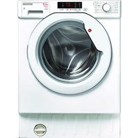 hoover hbwd 8514s-80 integrated 8 kg washer dryer