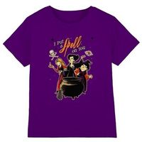 hocus pocus tops y camisetas witches spell para nina