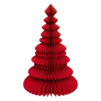 Árbol De Navidad De Papel H.90cm Rojo