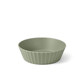Cuenco polipropileno verde mate diam. 20cm