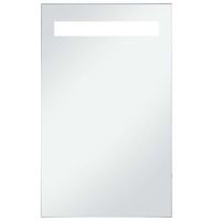 espejo de pared de bano con led 60x100 cm vidaxl