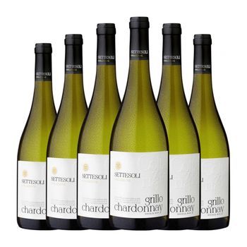 Settesoli Vino Blanco Collezione Grillo 75 Cl 13% Vol. (pack De 6 Unidades)