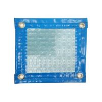 cobertor solarmanta termica de 500 micras solar energy con refuerzo en todo el contorno de 10 x 45m