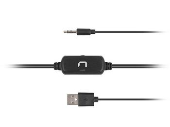 NATEC COUGAR Negro Alámbrico 6 W