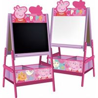 pizarra doble almacenaje peppa pig 117 x 54 x 45 cm
