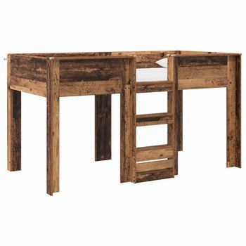 Cama Litera Para Niños Madera Vieja 100 X 200 Cm Vidaxl