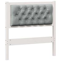 cabecerorpanel de cabecero otro y gris claro 80 cm madera maciza de pino
