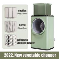cortador de verduras multifuncional picador rallador de verduras trituradora de frutas herramienta de cocina para patatas fritas envio directo