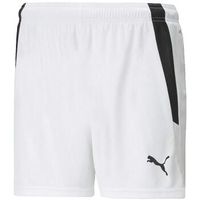 puma short short teamliga blanc para mujer