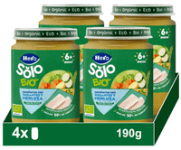 hero solo biotarrito zanahorias guisantes y merluza eco 6m 4x190 gr