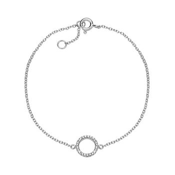Pulsera de plata 925 con circonitas