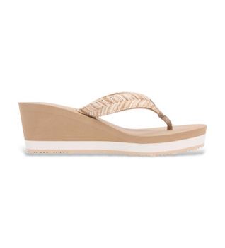 Tommy Hilfiger para mujer. FW0FW09197 Chanclas Dalya beige (40), 3 a 5cm, Ninguno, Casual, Beachwear