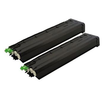 Compatible Twin Pack Sharp MX50GTBA Black Toner Cartridges (2 Pack)