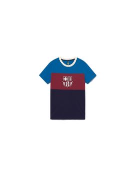 Camiseta Fútbol F.C.Barcelona Tricolor Escudo Barç