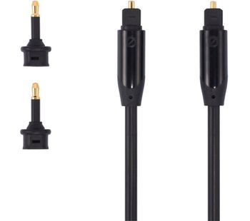 SANDSTROM AV Black Series S1OPT114X Digital Optical Cable - 1 m, Black