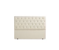 cabecero tapizado capri polipiel 130x120x12 cm - moonia