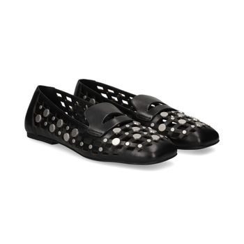 Ash Mocasines Mujer - Negro Talla 36