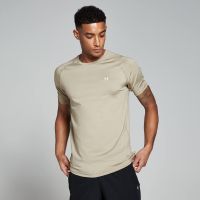camiseta de entrenamiento de manga corta para hombre de mp - piedra - xs