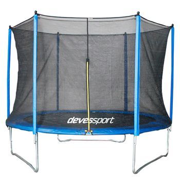 Cama Elástica Combo 245 Cm Con Red - Devessport