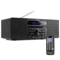 microcadena audizio prato 60w rms bluetooth dabfm cd usb blanca