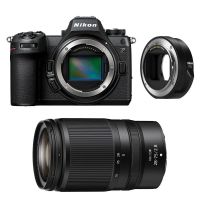 camara mirrorless nikon z6 iii 245mp sensor full-frame 28-75mm f28 adaptador ftz ii