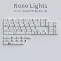 xda-teclas pbt coreanas e inglesas accesorio para teclado mecanico wooting gmk67 teclas personalizadas