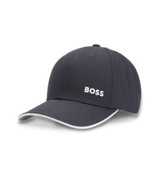 BOSS para hombre. 50519219 Gorra Bold marino (OSFA), Casual, Algodón