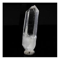 quartz biterminee - natural pierre de francia bourg doisans - crystal de quartz brut coleccion mineral  4375 ct - certificado de autenticidad