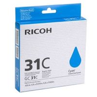 ricoh gc-31c cartucho de gel cian original