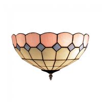 plafon de techo tiffany pink