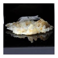 calcita  cuarzo - pierre natural de francia prunieres la mure isere  faden quartz mineral multicolor  1932 ct - certificado de autenticidad