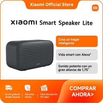 Official | Xiaomi Smart Speaker Lite, Sonido potente con un gran altavoz de 1,75”, Vida smart con Alexa*,Crea un hogar inteligente