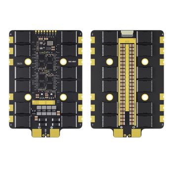 30.5x30.5 mm Aocoda-RC 12S 100A 4-en-1 ESC sin escobillas admite Dshot300/Dshot600/PWM/Dshot bidireccional para drones F